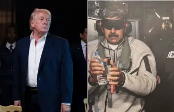 Maduro sabía que Trump lo tenía en la mira, como un cazador. El propio presidente de Estados Unidos contó a Fox que, una semana antes, había hablado con el líder venezolano y le ofreció entregarse. Fotos: @realDonaldTrump 