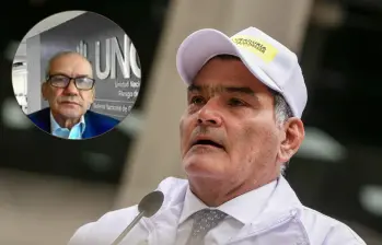 Carlos Ramón González, prófugo en Nicaragua y el procurador Gregorio Eljach. Foto: Colprensa