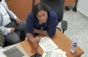 Nicolás Petro enfrenta un proceso por posible corrupción. Foto: captura de video