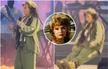 La reconocida cantante británica Lola Young, conocida por su éxito “Messy”, dio a conocer la noticia a través de un mensaje en redes sociales. FOTO: Captura video de redes sociales @EnCelebridades