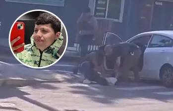 Joan Sebastián Durán Guerrero, un joven de 26 años con permiso laboral y Seguro Social, fue mortalmente baleado por un oficial de ICE durante un operativo del cual él no era el objetivo. FOTO: Captura de video de redes sociales y cortesía