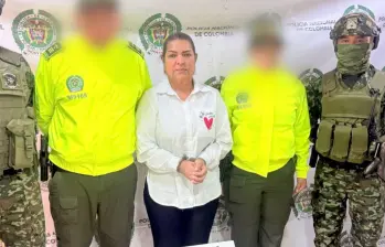Teresa Jaramillo Giraldo, alias La Tía, condenada por sus vínculos con el Clan del Golfo. Foto: Fiscalía