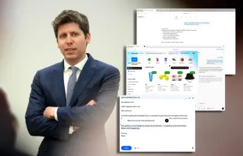 ChatGPT Atlas, el nuevo navegador de OpenAI, combina la búsqueda web con un agente inteligente que puede leer páginas, automatizar acciones y acompañar al usuario en cada clic. FOTO cortesía OpenAI-Getty