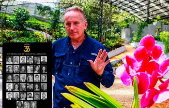 Daniel Piedrahíta es el creador de Alma del Bosque, una colección que hoy alberga 25.000 orquídeas de 5.000 especies. FOTO MANUEL SALDARRIAGA