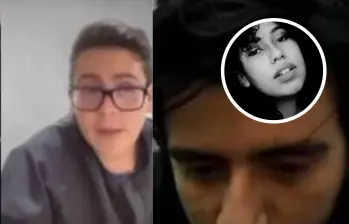 Laura Valentina Lozano tenía 21 años, estudiaba Ciencia Política y practicaba patinaje artístico. A la izquierda, Óscar David Gómez, juez 58 de garantías. A la derecha, José David López Celis, presunto feminicida. FOTO: REDES SOCIALES.