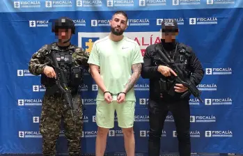 Capturado en Medellín por presunto lavado de activos. Foto: Pedro Arnulfo Sánchez S. @PedroSanchezCol