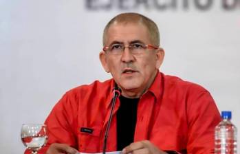 Antonio García, comandante del ELN. Foto: AFP