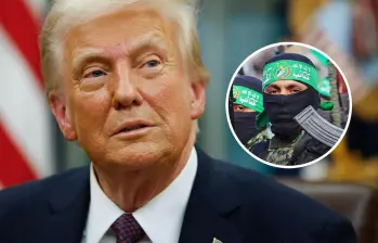 El presidente Donald Trump se mostró optimista sobre el futuro de las negociaciones indirectas que mantienen Hamás e Israel en Egipto, con el objetivo de acabar la guerra en Gaza. FOTO: Getty