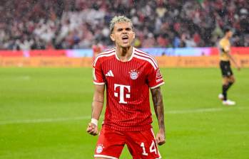 Pese a acumular cinco partidos sin marcar ni asistir, el club bávaro respalda a Luis Díaz y confían en que recuperará su mejor nivel. Foto: Getty Images