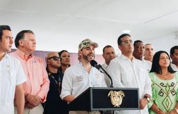 El jefe de Estado realizó un Consejo de Seguridad y Empalme Territorial en Riohacha. Foto: Presidencia. 