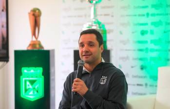 El presidente de Nacional, Sebastián Arango Botero, tiene la ardua tarea de elegir, junto con la comisión técnica, al nuevo entrenador del equipo. FOTO ESNEYDER GUTIÉRREZ