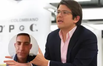 El fallecido senador Miguel Uribe Turbay fue víctima de un atentado el 7 de junio pasado en Bogotá. FOTO Camilo Suárez - captura de video audiencia