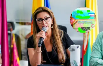 La gobernadora dio el anuncio en medio de la celebración en el marco de la Feria Regional del Café Innovacafé 2026. Foto: Redes sociales/cortesía