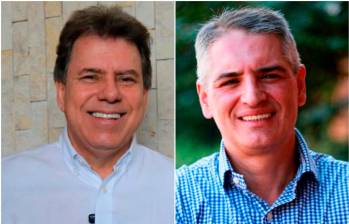 Prieto y Rendón son los únicos que hasta el momento han confirmado su participación al debate de los dos medios. FOTOS: EL COLOMBIANO