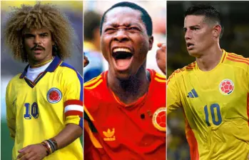 Tras lograr su calcificación tras vencer 3-0 a Bolivia en Barranquilla, la Fifa recordó los mejores goles de Colombia en la historia de los mundiales. FOTO: Conmebol y Getty