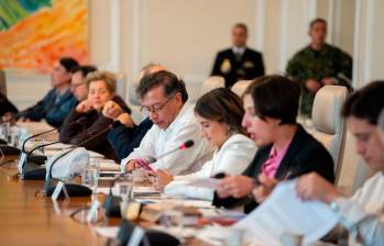 La crisis expone fracturas en el Gobierno, avivadas por el nombramiento de Armando Benedetti como jefe de despacho y su participación en el Consejo de Ministros. FOTO: PRESIDENCIA/REFERENCIA 