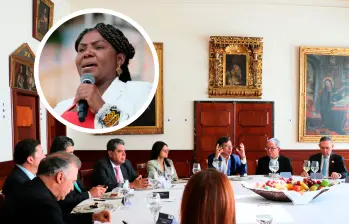 Ante el difícil clima político, Márquez manifestó que se llegó la hora de “escucharnos, valorarnos y respetarnos en humanidad”. FOTO: COLPRENSA/PRESIDENCIA