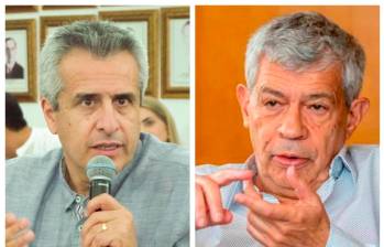 Según Velasco (izquierda), las críticas debieron hacerse en el interior de un espacio deliberativo, como era el consejo de ministros. FOTO: MININTERIOR/EL COLOMBIANO