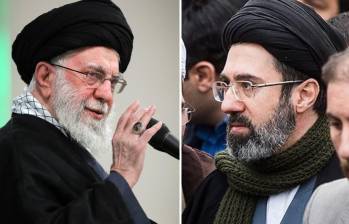 Mojtaba Jameneí, hijo de Alí Jameneí, sería el nuevo líder supremo de Irán. FOTOS: XINHUA - Tasnim News – Wikimedia Commons – Licencia CC BY 4.0