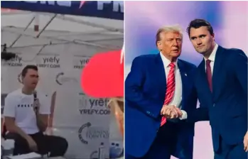 De acuerdo con la universidad, el atacante abrió fuego desde el edificio Losee, ubicado a unos 200 metros del lugar del evento. FOTO: Captura video redes sociales y @charliekirk1776