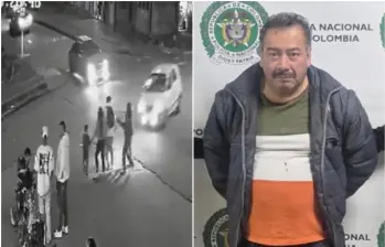 Se conoció que el hombre identificado como José Eduardo Chalá Franco, de 56 años, conducía en estado de embriaguez, con restricción de pico y placa y más de diez comparendos. FOTO: Captura video de redes sociales y Fiscalía General de la Nación