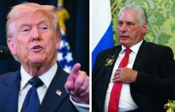 El presidente cubano, Miguel Díaz-Canel, confirmó el viernes que su país mantiene conversaciones con Estados Unidos. FOTO GETTY