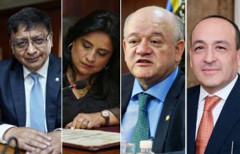 Cuatro magistrados de la Corte Constitucional mostraron su inconformidad sobre el fallo que impide al CNE investigar a Petro. FOTOS: Colprensa 