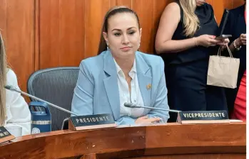 La senadora antioqueña Berenice Bedoya fue salpicada en el escándalo de la UNGRD. Foto: Colprensa