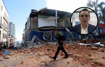 La ciudad de Manizales fue una de las más afectadas. Foto: AFP / Redes sociales.