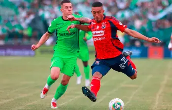 Independiente Medellín y Atlético Nacional se enfrentan en un nuevo clásico paisa. FOTO MANUEL SALDARRIAGA