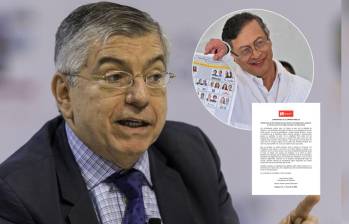 César Gaviria le realizó un llamado al presidente Gustavo Petro para que gobierne con responsabilidad en los últimos meses antes de salir de la Casa de Nariño. Fotos: Getty Images. AFP y Cortesía Partido Liberal