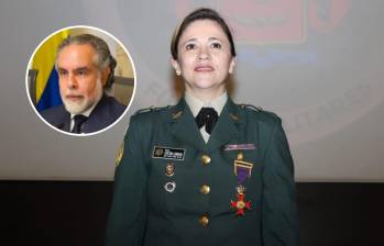 La hoy magistrada Cristina Lombana, quien ha tenido choques con Armando Benedetti, hizo parte de la Justicia Penal Militar por varios años de su carrera. Foto: Colprensa.