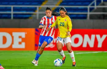 Colombia perdió con Paraguay en el hexagonal final del Sudamericano Sub-17 y ahora la ilusión del título no depende de las dirigidas por Carlos Paniagua. FOTO: FCF