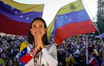 María Corina Machado recibió el premio Nobel de la Paz este 10 de diciembre de 2025. FOTO: GETTY