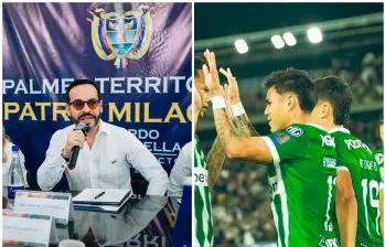 La posesión de Abelardo de la Espriella hará que el América vs. Nacional se reprograme un día después. FOTOS: X abelardodelaespriella y nacionaloficial