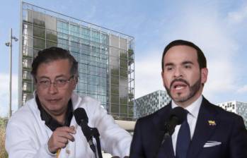 El expresidente Gustavo Petro dijo que denunció al presidente Abelardo de la Espriella ante la CPI, pero no sería así. FOTOS Colprensa y CPI