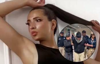 El británico señalado del feminicidio de Natalia Villalba llegó escoltado por las autoridades desde Ecuador a Bogotá. Fotos: @ColombiaOscura y captura de video tomado de @PasaenBogota