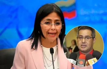 La presidenta encargada, Delcy Rodríguez, sigue moviendo del régimen fichas claves del chavismo. FOTOS: Getty Images y redes sociales