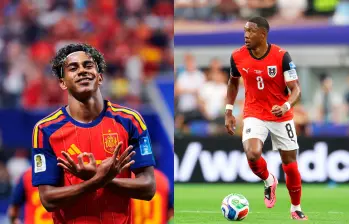 Lamine Yamal y David Alaba son las figuras de sus selecciones. FOTO: X sefutbol y d.alaba