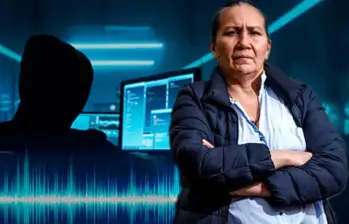 Esta nueva condena se suma a la de unos primeros policías que también fueron condenador por participar en las interceptaciones ilegales o chuzadas contra Meza y otra empleada. FOTO: Cortesía e ilustración El Colombiano