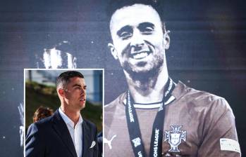 Cristiano Ronaldo estuvo presente junto con sus compañeros en el último homenaje a su compañero Diogo Jota, luego de reunirse por una convocatoria de Portugal. FOTO: Redes sociales @selecaoportugal