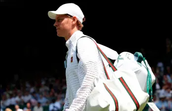 Jannik Sinner busca su segunda final en Wimbledon. FOTO: X Janniksin