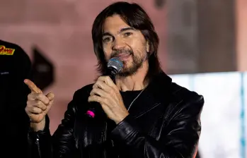 Juanes estuvo presente en el lanzamiento de DAVIArena esta semana en Medellín. FOTO Camilo Suárez