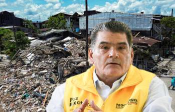 Gregorio Eljach dirigirá el grupo especial que vigilará que los recursos destinados a la reconstrucción se usen de forma adecuada. Fotos: Manuel Saldarriaga y Colprensa