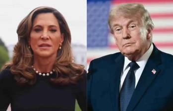 La congresista María Elvira Salazar, de Florida, ha sido crítica con algunas políticas de Trump, a pesar de ser su aliada en el Capitolio de Estados Unidos. Foto: Captura de video/Getty.
