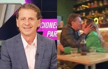 Después de conocerse la polémica que resulto siendo falsa entre la pareja de presentadores conformada por Nanis Ochoa y Ariel Osorio, el gerente del Canal 1 se pronunció al respecto. FOTO: Canal 1 y captura video Twitter @Canal1Colombia