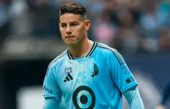 El futbolista colombiano vuelve a jugar con Minnesota después de 23 días y los encuentros que sumó con la Selección Colombia ante Croacia y Francia previos al Mundial. FOTO: AFP