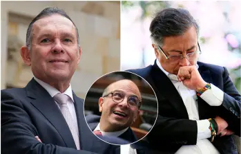 Efraín Cepeda, expresidente del Senado, le respondió al presidente Gustavo Petro su dura crítica al Congreso por la elección de Carlos Camargo como magistrado de la Corte Constitucional. FOTOS: Colprensa