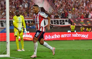 Nacional cayó 3-0 en su visita al Junior en la ida de la final de la Liga Betplay-1. FOTO CORTESÍA EL HERALDO