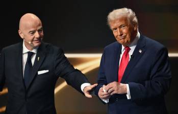 La Casa Blanca confirmó que Donald Trump asistirá a la final del Mundial 2026 y participará en la ceremonia de premiación del equipo campeón. FOTO: AFP.